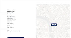 Desktop Screenshot of freese-architekten.de